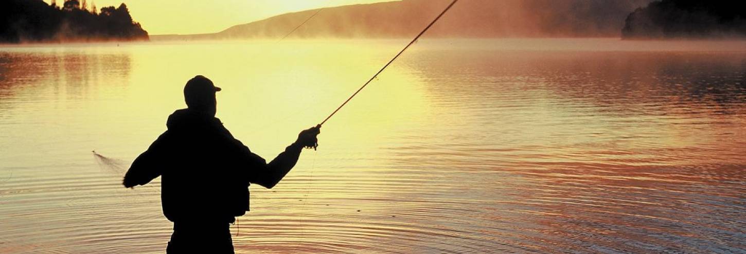 Sunset Fishing in Big Bear